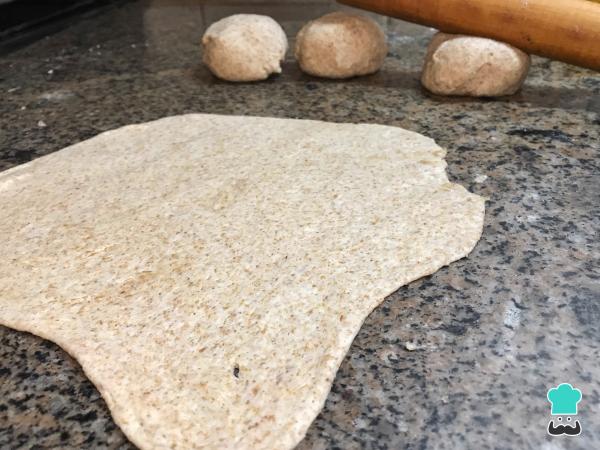 Recette de tortillas à la farine de blé entier - Étape 4