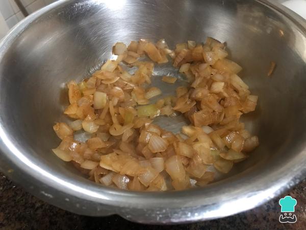 Recette de gâteau Humita - Étape 1