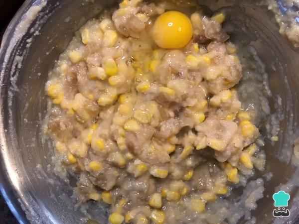 Recette de gâteau Humita - Étape 3