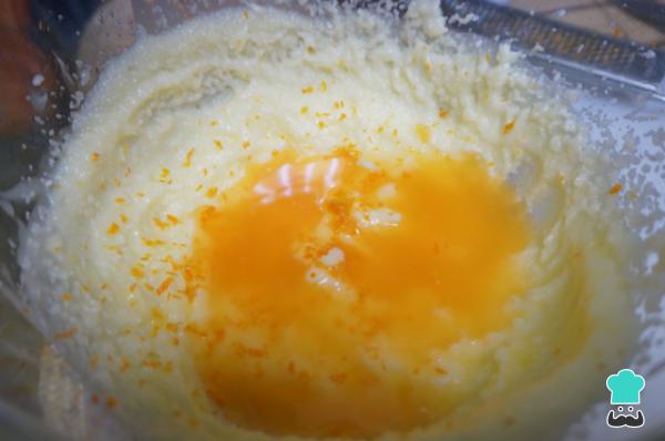 Recette de génoise à la mandarine - Étape 2