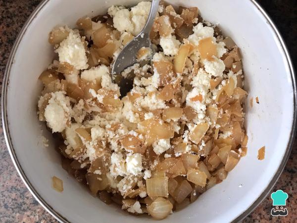 Recette de Tarte à la Ricotta Salée - Étape 2