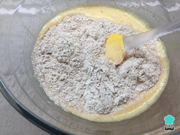 Recette Gâteau de blé entier sans sucre - Étape 3
