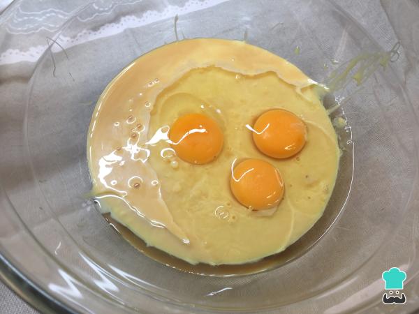 Recette de gâteau au lait concentré - Étape 1