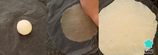 Recette de Tlayudas de Oaxaca - Étape 2