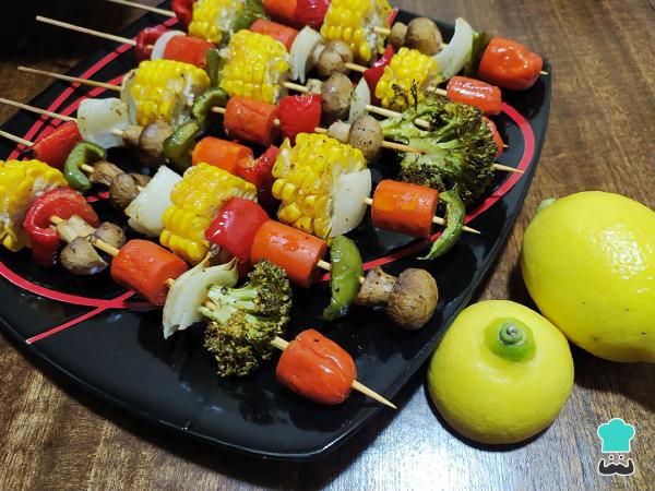 Recette d'Anticuchos végétariens - Étape 6