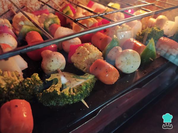 Recette d'Anticuchos végétariens - Étape 5
