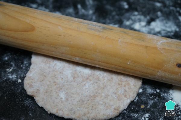Recette de pain pita au blé entier - Étape 4