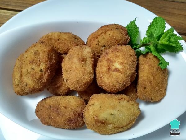 Recette Croquettes de poulet et fromage - Étape 9