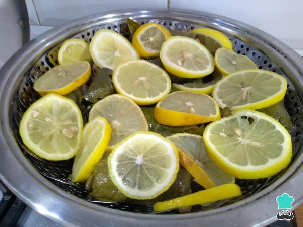 Recette de Dolmas turcs (feuilles de vigne farcies) - Étape 7