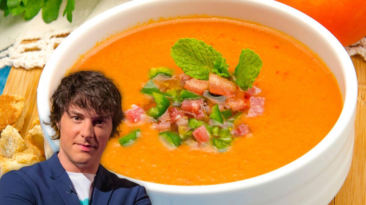 Jordi Cruz, chef : « Le gaspacho le plus savoureux n'a pas seulement des tomates, il ajoute des fraises et des pêches »