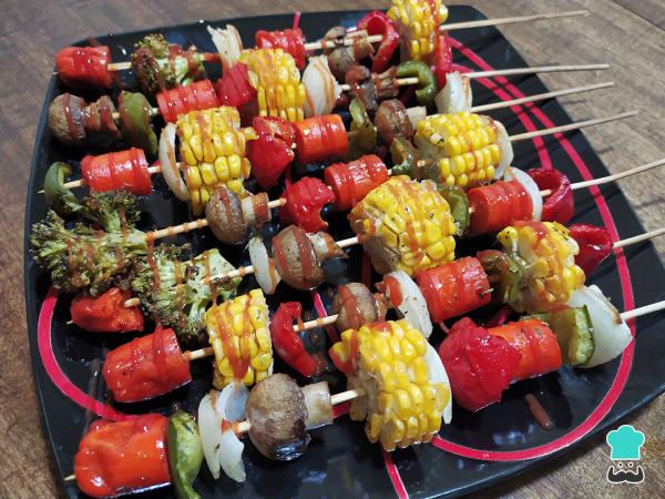 Recette d'Anticuchos végétariens