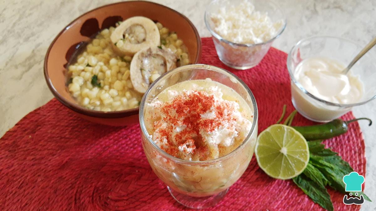 Recette d'Esquites à la moelle