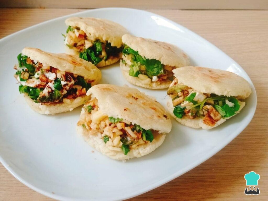 Recette d'arepas végétaliennes