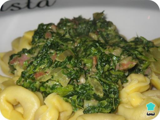 Recette d'épinards à la viande