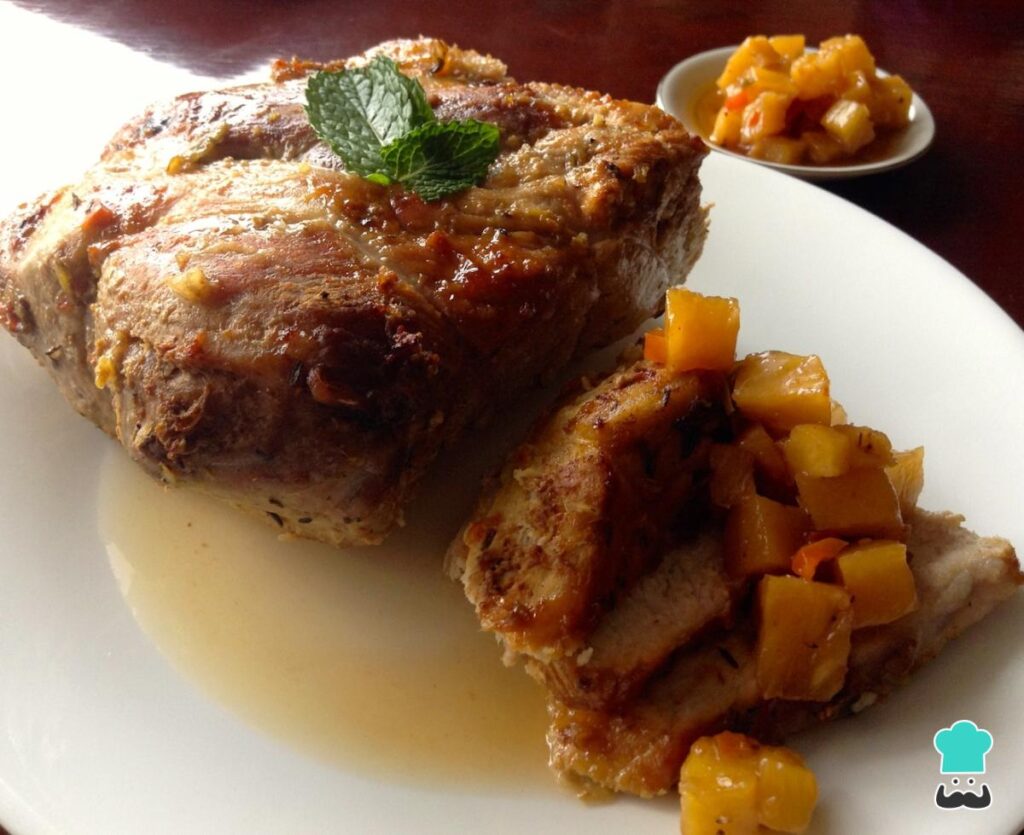 Recette de Cuisse de Porc à la Sauce à l'Ananas