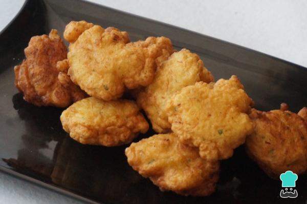 Recette de beignets de morue