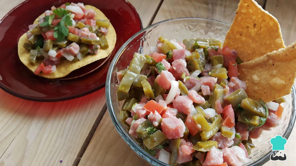 Recette de ceviche de nopal