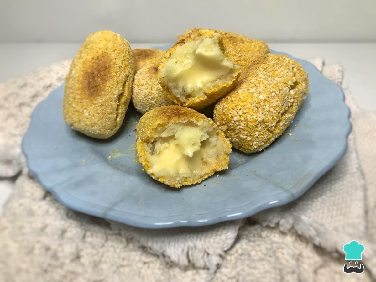Recette de croquettes de pommes de terre au four