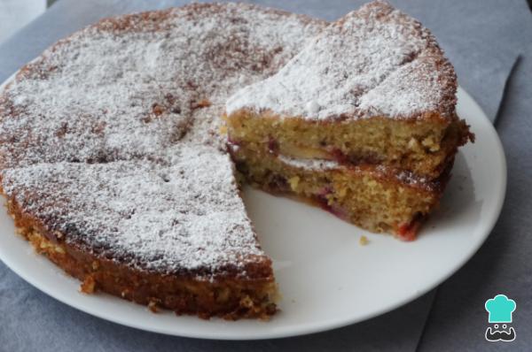 Recette de gâteau aux prunes et aux noix