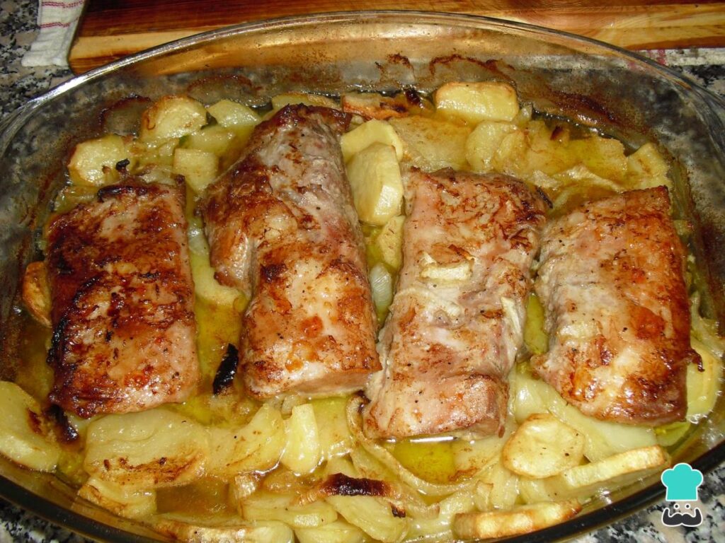 Recette de longe de porc aux poireaux