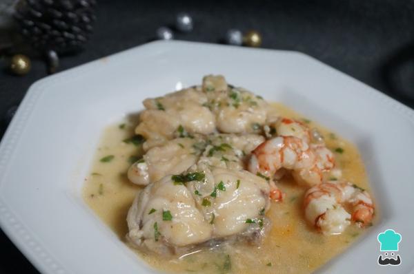 Recette de lotte à la sauce verte