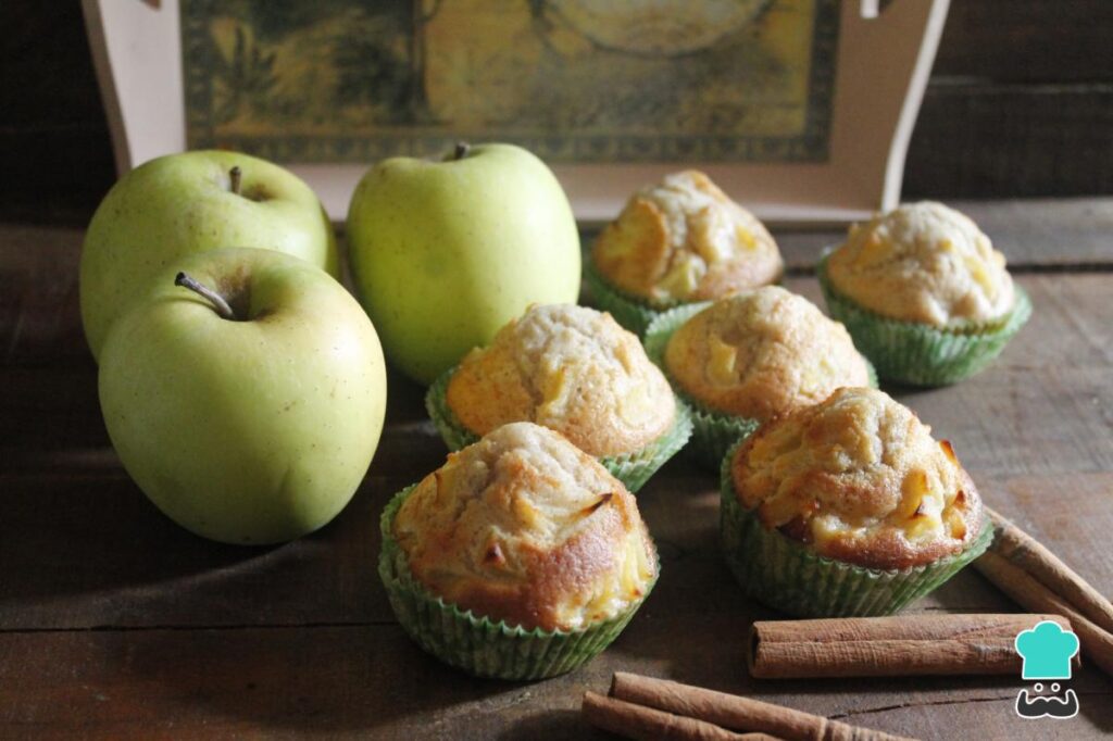 Recette de muffins aux pommes