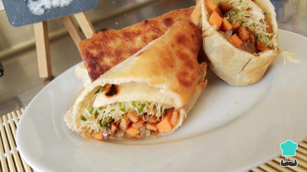 Recette de rouleaux de printemps avec tortilla de farine