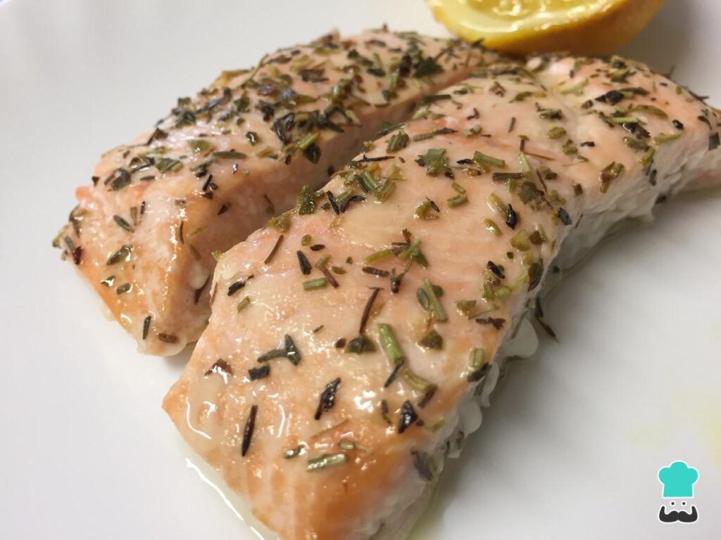 Recette de saumon au four sans huile