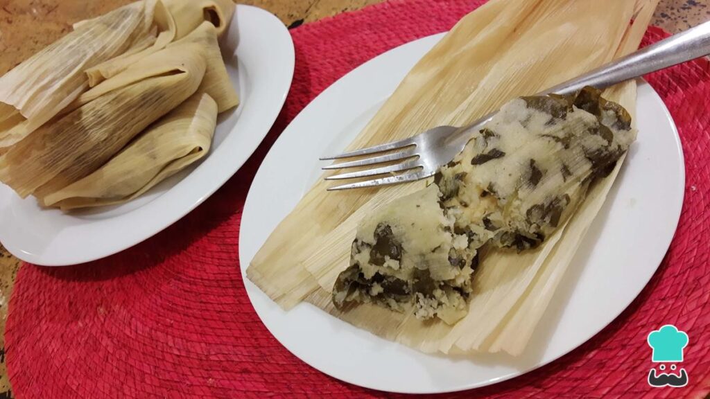 Recette de tamales aux blettes