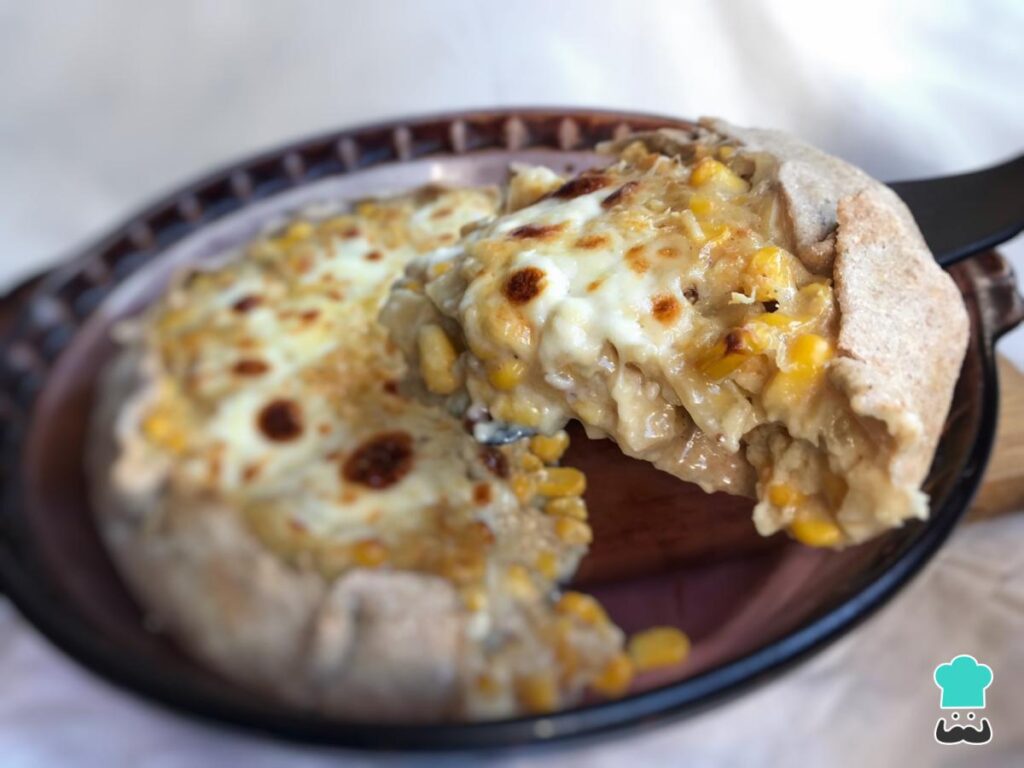 Recette de tarte au maïs et sauce blanche