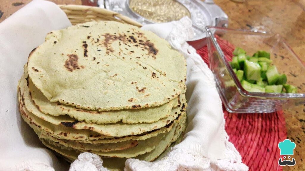 Recette de tortillas au nopal