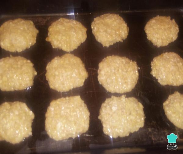 Recette de biscuits à l'avoine sans beurre - Étape 2