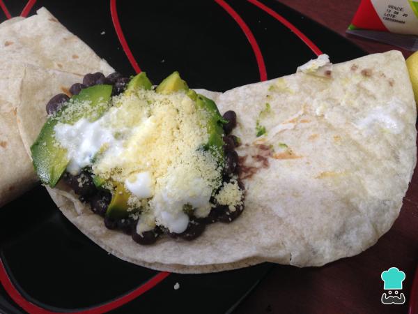 Recette de Baleadas honduriennes - Étape 4