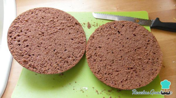 Recette de gâteau au chocolat dans un mixeur - Étape 8