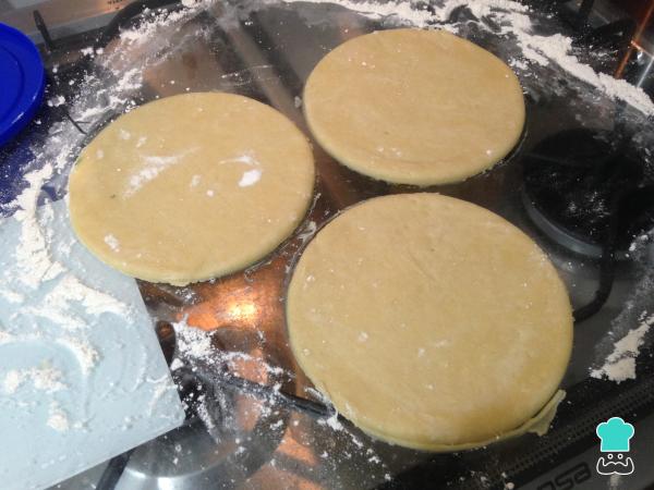 Recette de pâte pour empanadas frites - Étape 2