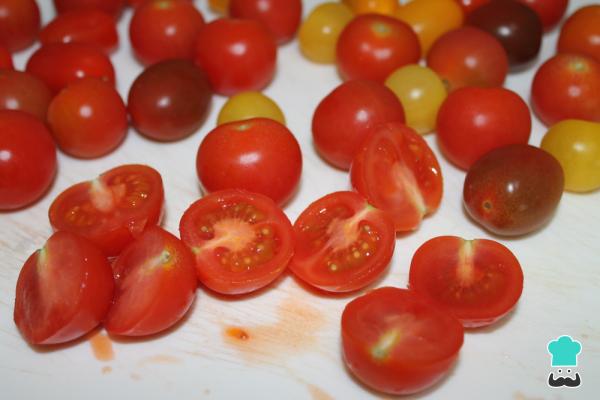 Recette de Tomates cerises confites - Étape 1
