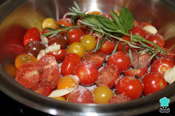 Recette de Tomates cerises confites - Étape 3