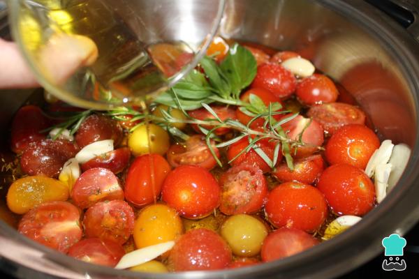 Recette de Tomates cerises confites - Étape 4