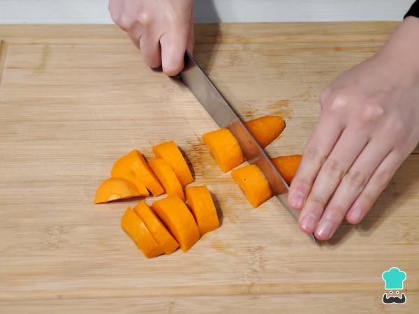 Recette de gâteau aux carottes au mixeur - Étape 2