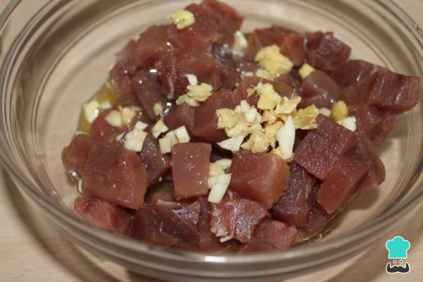 Recette de Ceviche de thon à la mangue - Étape 4