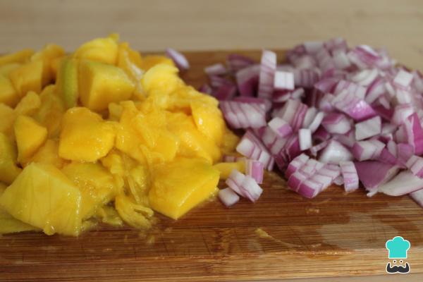 Recette de Ceviche de thon à la mangue - Étape 6