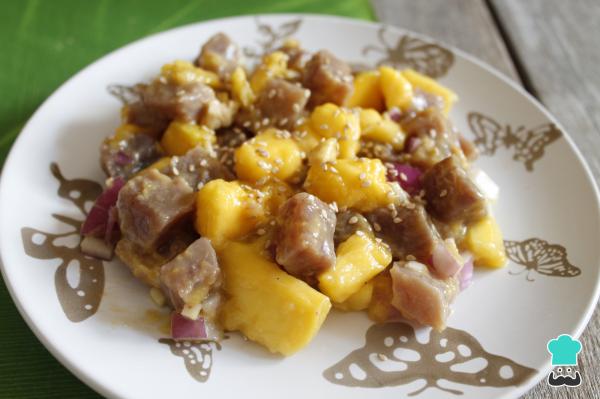 Recette de Ceviche de thon à la mangue - Étape 8