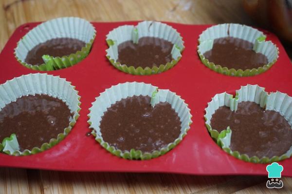 Recette de muffins au Nutella – Étape 5