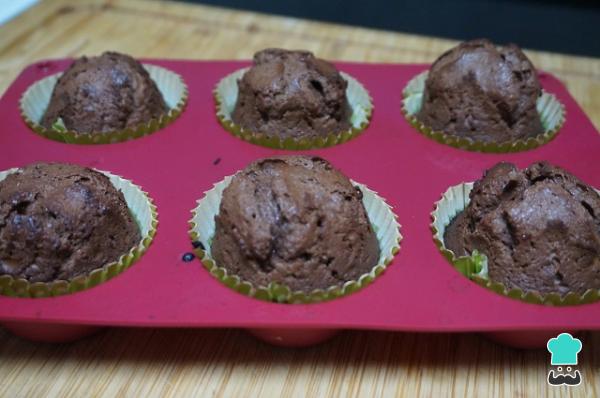 Recette de muffins au Nutella - Étape 6