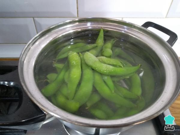 Recette Edamame – Étape 2