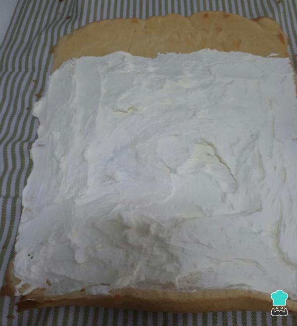 Recette Bras de Gitane à la crème et aux fruits - Étape 11