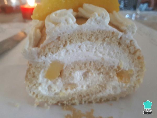 Recette Bras de gitane à la crème et aux fruits - Étape 14