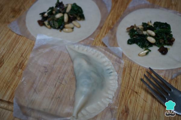 Recette de raviolis aux épinards - Étape 4