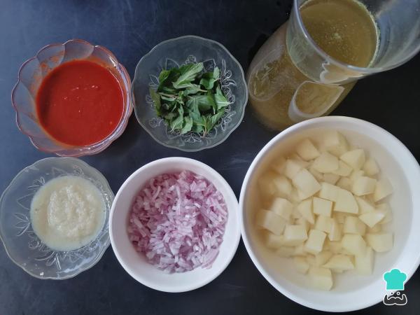 Recette Chanfainita - Étape 2