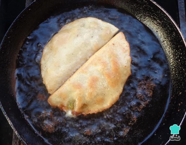 Recette de Quesadillas aux fleurs de citrouille – Étape 5